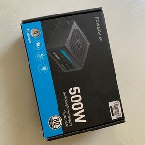 PowerSpec 500w 80% model:PS500WF power supply